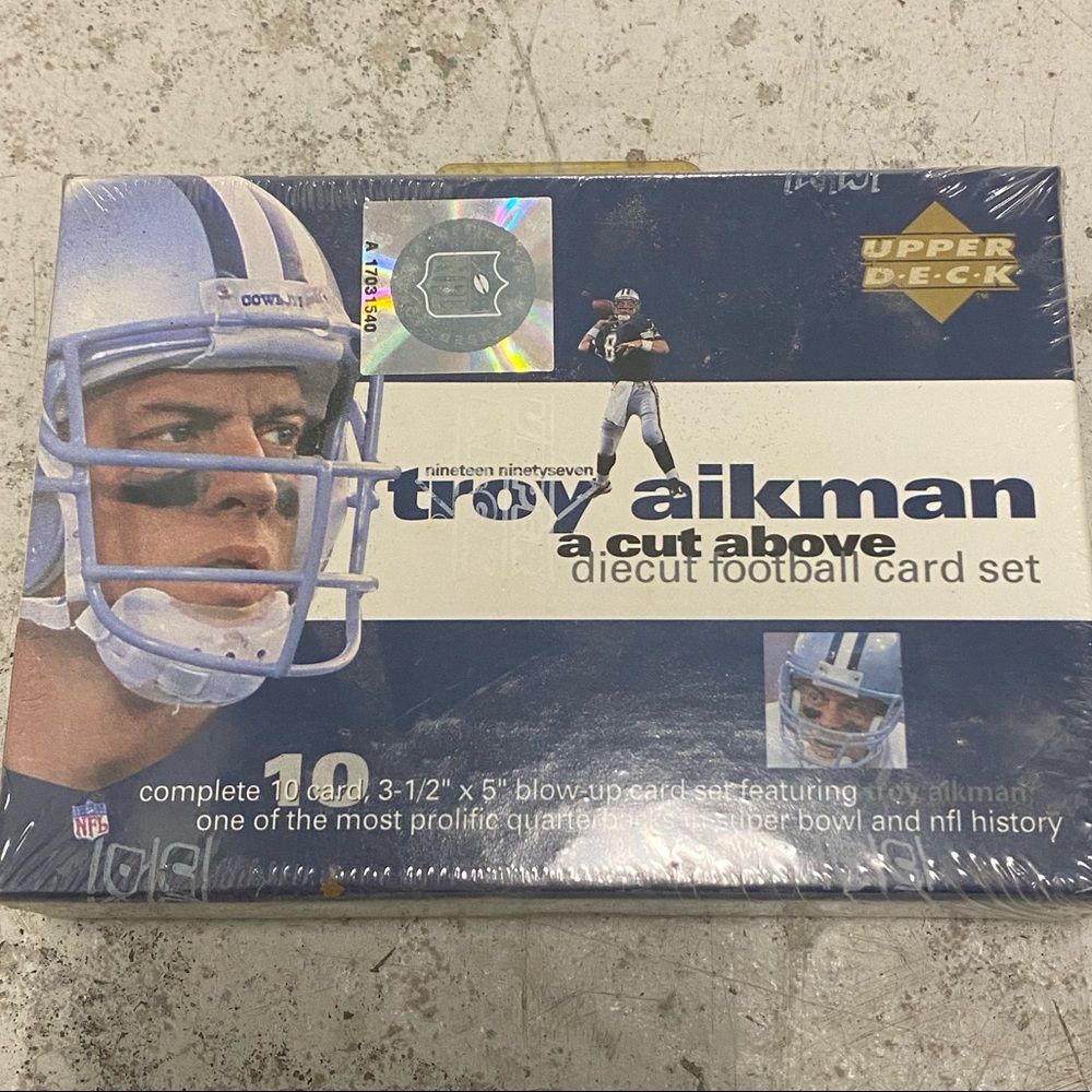 Troy Aikman upperDeck Card Pack